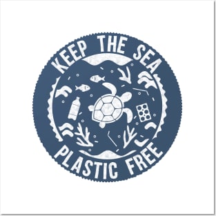 Keep the sea plastic free Posters and Art